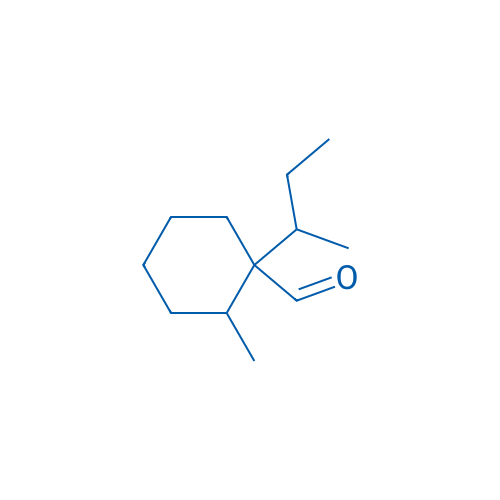 1-(Butan-2-yl)-2-methylcyclohexane-1-carbaldehyde 1g