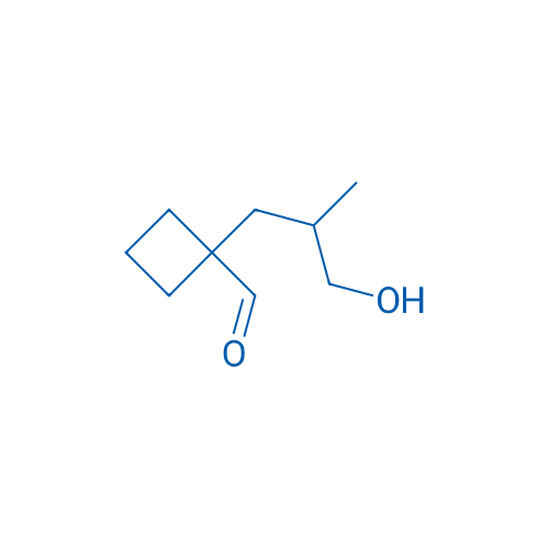 1-(3-Hydroxy-2-methylpropyl)cyclobutane-1-carbaldehyde 1g