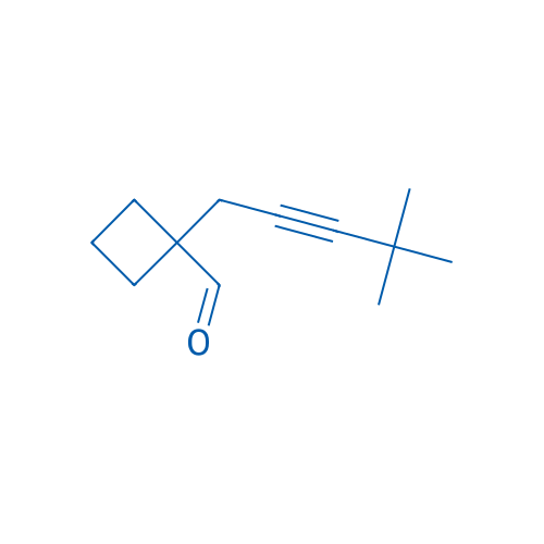 1-(4,4-Dimethylpent-2-yn-1-yl)cyclobutane-1-carbaldehyde 1g