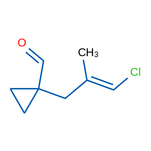 1-(3-Chloro-2-methylprop-2-en-1-yl)cyclopropane-1-carbaldehyde 1g