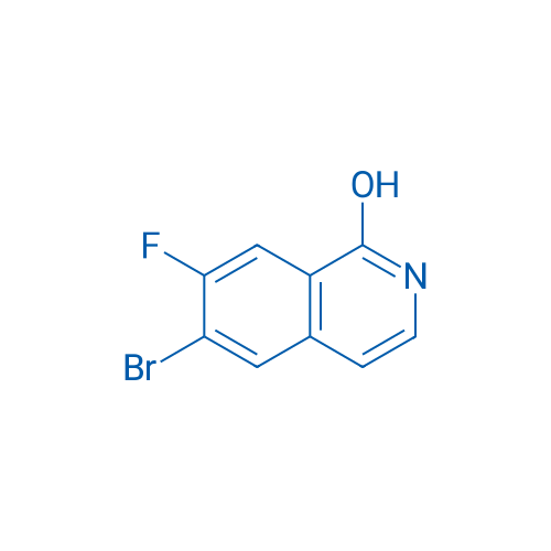 6-Bromo-7-fluoroisoquinolin-1-ol 100mg