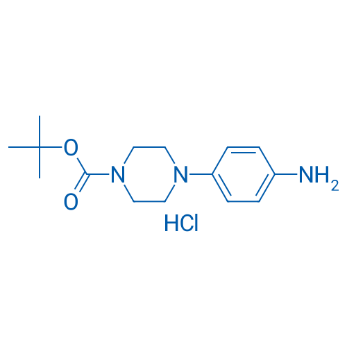 tert-butyl 4-(4-aminophenyl)piperazine-1-carboxylate HCl 25g