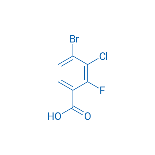 4-Bromo-3-chloro-2-fluorobenzoic acid 250mg