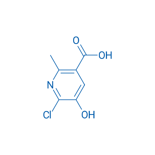6-Chloro-5-hydroxy-2-methylnicotinic acid 1g