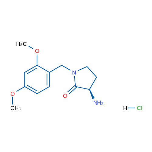 (R)-3-Amino-1-(2,4-dimethoxybenzyl)pyrrolidin-2-one hydrochloride 1g