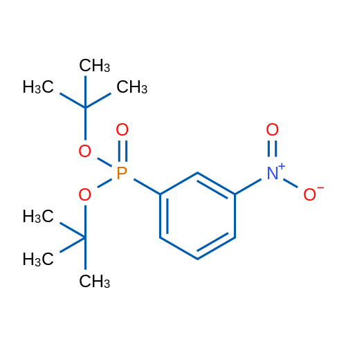 Di-tert-butyl (3-nitrophenyl)phosphonate 1g