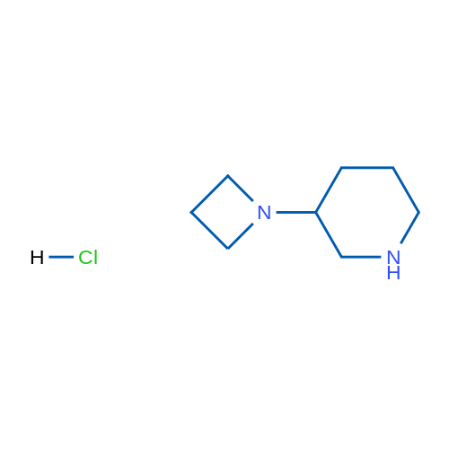 3-(Azetidin-1-yl)piperidine hydrochloride 1g