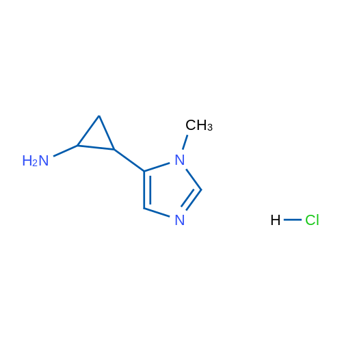 2-(1-Methyl-1H-imidazol-5-yl)cyclopropan-1-amine hydrochloride 1g