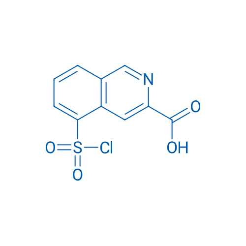 5-(Chlorosulfonyl)isoquinoline-3-carboxylic acid 1g