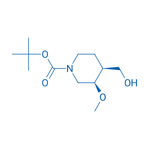 tert-Butyl cis-4-(hydroxymethyl)-3-methoxypiperidine-1-carboxylate 100mg