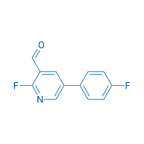 2-Fluoro-5-(4-fluorophenyl)nicotinaldehyde 1g
