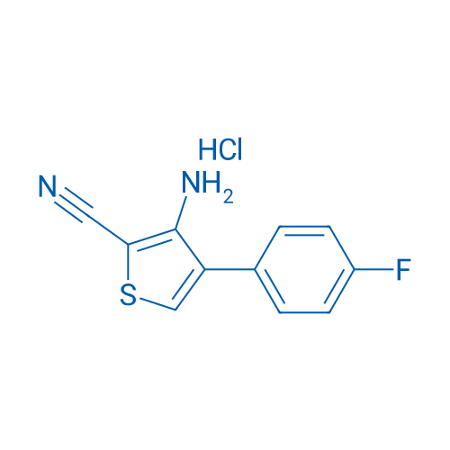 3-Amino-4-(4-fluorophenyl)thiophene-2-carbonitrile hydrochloride 1g