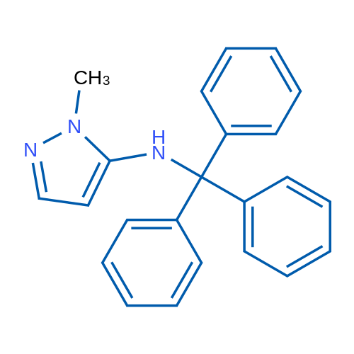 1-Methyl-N-trityl-1H-pyrazol-5-amine 1g