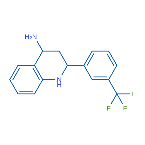 2-(3-(Trifluoromethyl)phenyl)-1,2,3,4-tetrahydroquinolin-4-amine 1g