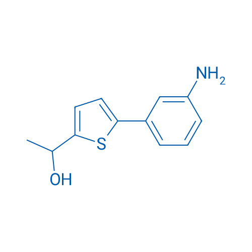 1-(5-(3-Aminophenyl)thiophen-2-yl)ethanol 1g