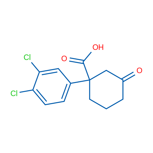 1-(3,4-Dichlorophenyl)-3-oxocyclohexanecarboxylic acid 1g