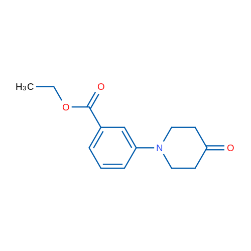 Ethyl 3-(4-oxopiperidin-1-yl)benzoate 1g