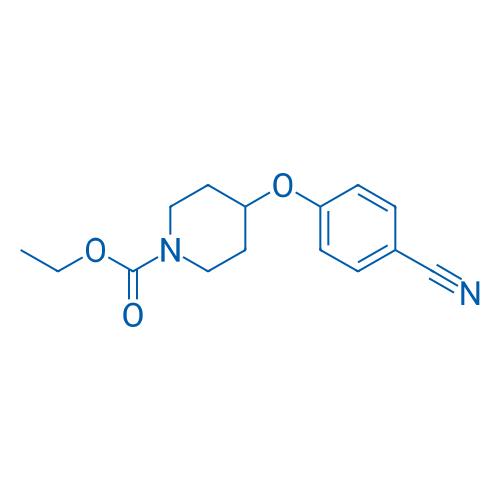 Ethyl 4-(4-cyanophenoxy)piperidine-1-carboxylate 1g