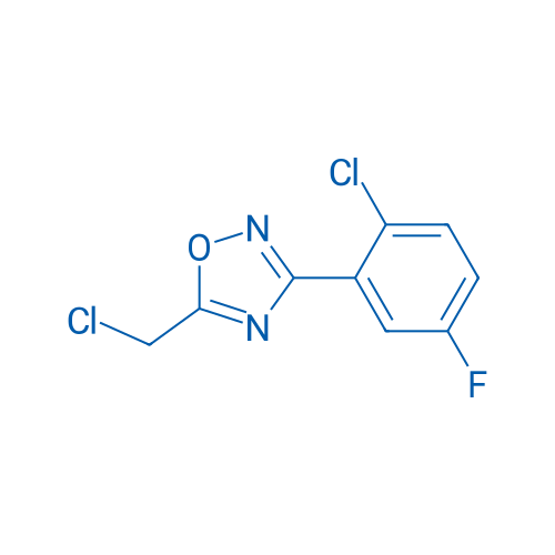 3-(2-Chloro-5-fluorophenyl)-5-(chloromethyl)-1,2,4-oxadiazole 1g
