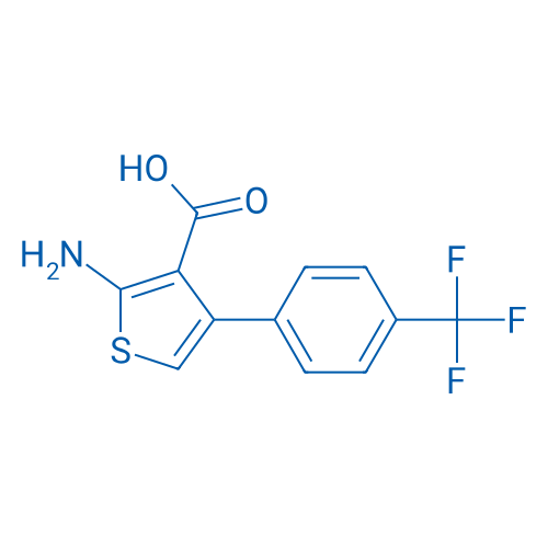 2-Amino-4-(4-(trifluoromethyl)phenyl)thiophene-3-carboxylic acid 1g