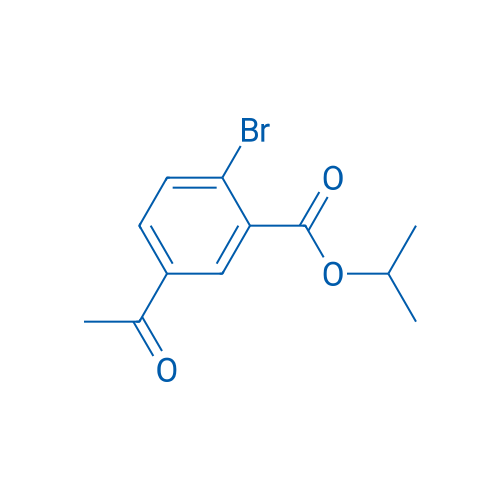 Isopropyl 5-acetyl-2-bromobenzoate 1g