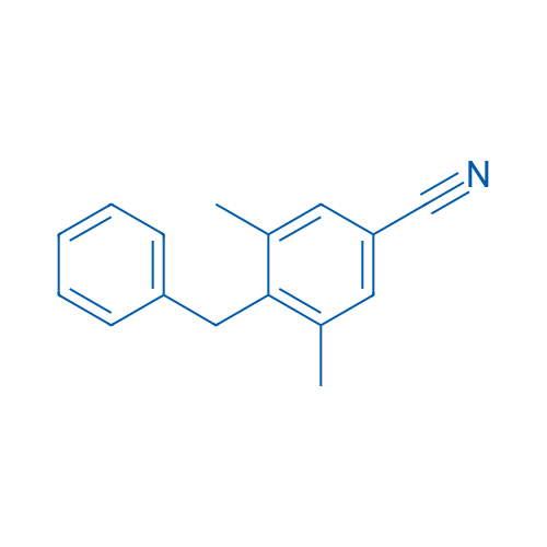 4-Benzyl-3,5-dimethylbenzonitrile 1g