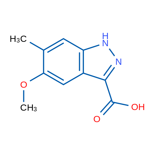5-Methoxy-6-methyl-1H-indazole-3-carboxylic acid 1g
