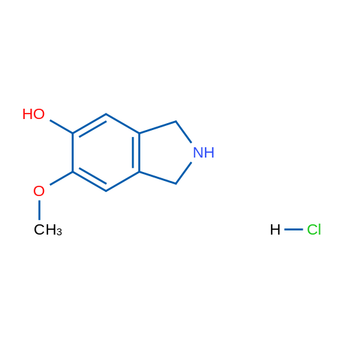 6-Methoxyisoindolin-5-ol hydrochloride 1g