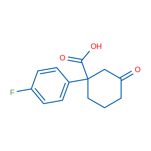 1-(4-Fluorophenyl)-3-oxocyclohexanecarboxylic acid 1g