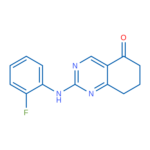 2-((2-Fluorophenyl)amino)-7,8-dihydroquinazolin-5(6H)-one 1g