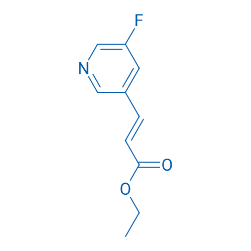 (E)-Ethyl 3-(5-fluoropyridin-3-yl)acrylate 250mg