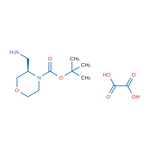 (R)-tert-Butyl 3-(aminomethyl)morpholine-4-carboxylate oxalate 1g