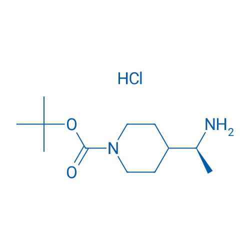 (S)-tert-Butyl 4-(1-aminoethyl)piperidine-1-carboxylate hydrochloride 1g