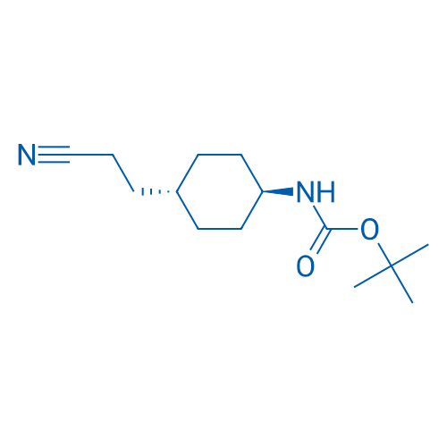 tert-Butyl (trans-4-(2-cyanoethyl)cyclohexyl)carbamate 250mg