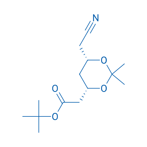 tert-Butyl 2-((4S,6S)-6-(cyanomethyl)-2,2-dimethyl-1,3-dioxan-4-yl)acetate 100mg