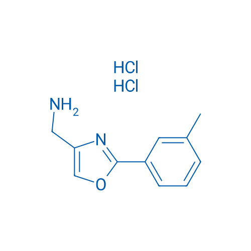 2-m-Tolyl-oxazol-4-yl-methylamine dihydrochloride 1g
