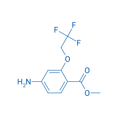 4-Amino-2-(2,2,2-trifluoro-ethoxy)-benzoic acid methyl ester 1g