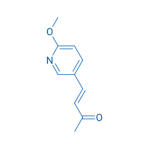 (E)-4-(6-Methoxypyridin-3-yl)but-3-en-2-one 250mg