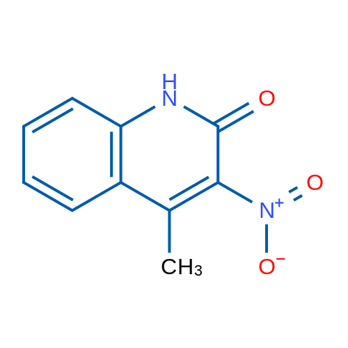 4-Methyl-3-nitroquinolin-2(1H)-one 1g