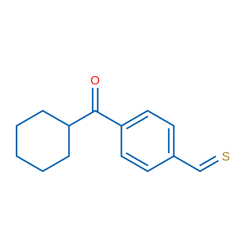 Cyclohexyl 4-thiomethylphenyl ketone 1g