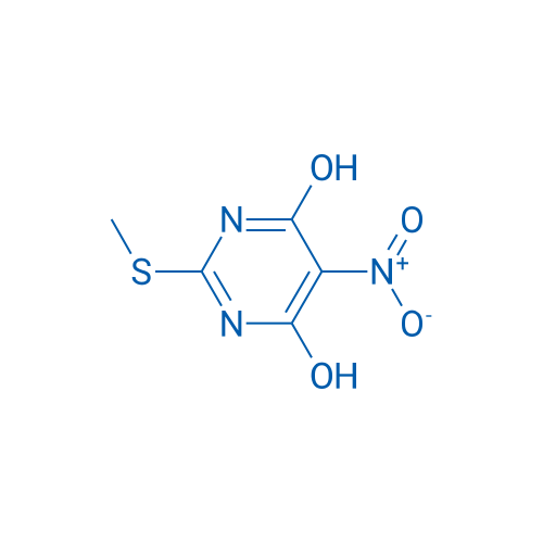 2-(Methylthio)-5-nitropyrimidine-4,6-diol 1g