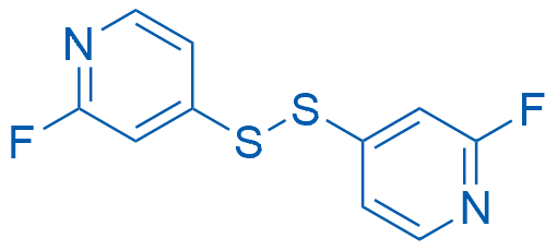 1,2-Bis(2-fluoropyridin-4-yl)disulfane 100mg