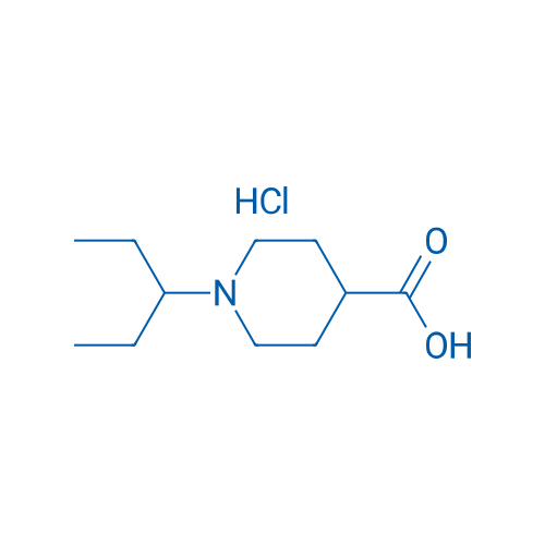 1-(Pentan-3-yl)piperidine-4-carboxylic acid hydrochloride 1g