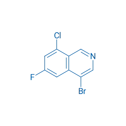4-BROMO-8-CHLORO-6-FLUOROISOQUINOLINE 250mg