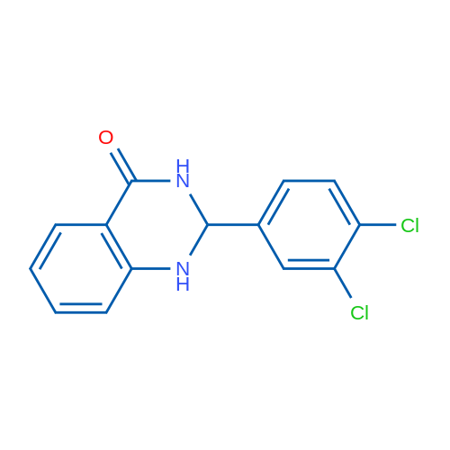 2-(3,4-Dichlorophenyl)-1,2,3,4-tetrahydroquinazolin-4-one 1g