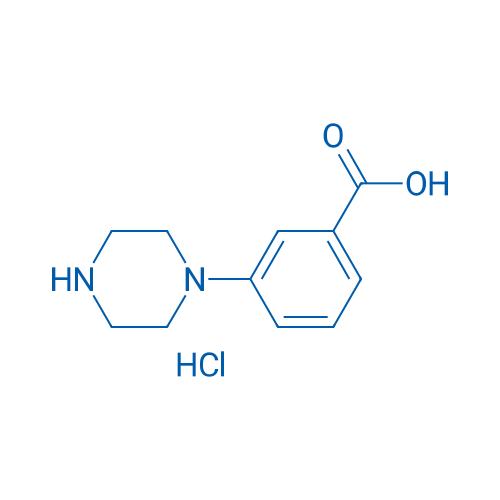 3-(Piperazin-1-yl)benzoic acid hydrochloride 250mg