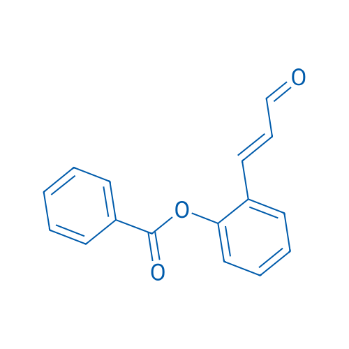 (E)-2-(3-Oxoprop-1-en-1-yl)phenyl benzoate 1g
