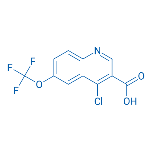 4-Chloro-6-(trifluoromethoxy)quinoline-3-carboxylic acid 100mg