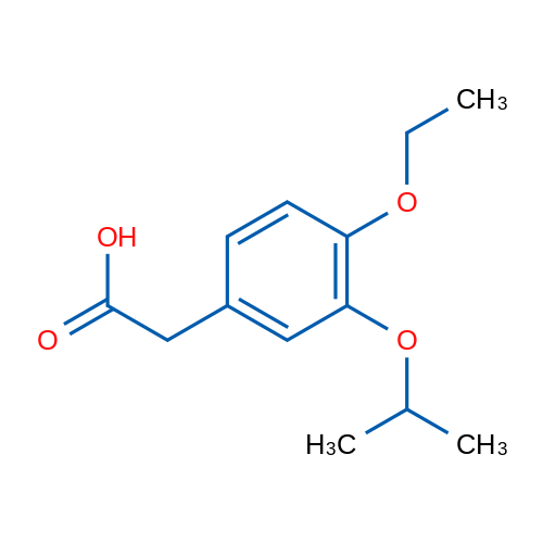 2-(4-Ethoxy-3-isopropoxyphenyl)acetic acid 250mg