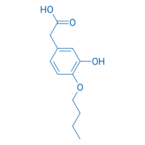 2-(4-Butoxy-3-hydroxyphenyl)acetic acid 250mg